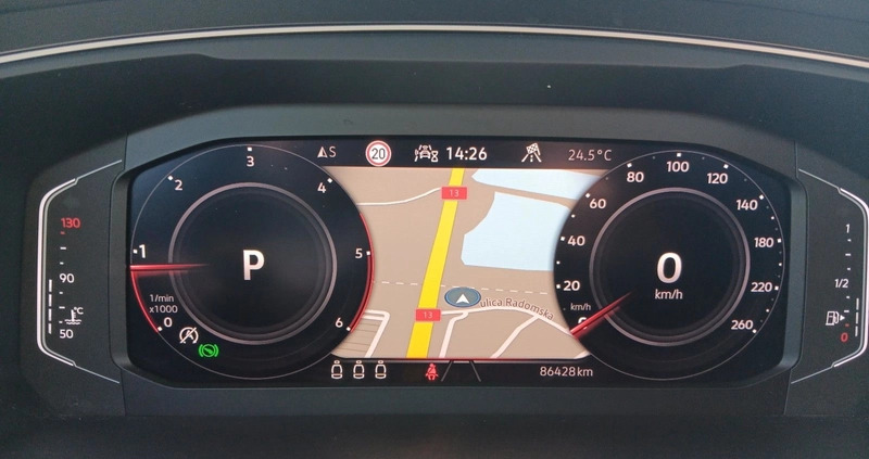 Volkswagen Tiguan cena 154900 przebieg: 86416, rok produkcji 2020 z Kolno małe 781